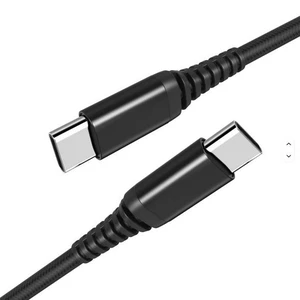 Durable 60W Fast Charging Sync Data Type C Type C Cable Aluminum Alloy USB C Cable PVC for Multi Mobile Devices Charging Cable Durable 60W Fast Charging Sync Data Type C Type C Cable Aluminum Alloy USB C Cable PVC for Multi Mobile Devices Charging Cable