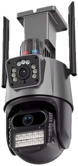 V380 Dual-Lens Bullet & PTZ WiFi Security Camera Outdoor HD Night Vision, Smart Wireless Surveillance, US V380 Dual-Lens Bullet & PTZ WiFi Security Camera Outdoor HD Night Vision, Smart Wireless Surveillance, US