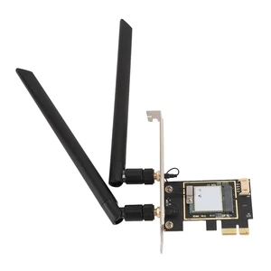 MT7925 PCIe Wi Fi Card, 5400Mbps 2.4G 5G 6G Tri Band Bluetooth5.3, Network Card Adapter Support MU MIMO, for Win 10 11, for Linux MT7925 PCIe Wi Fi Card, 5400Mbps 2.4G 5G 6G Tri Band Bluetooth5.3, Network Card Adapter Support MU MIMO, for Win 10 11, for Linux