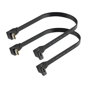HDMI Extension Cable 4K 60Hz HDMI Extender Cord High Speed 90-Degree Angle HDMI Male to Female Extension Wire (M/F) HDMI Extension Cable 4K 60Hz HDMI Extender Cord High Speed 90-Degree Angle HDMI Male to Female Extension Wire (M/F)