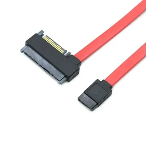 High-Speed PC Hardware Cable Adapter SATA Hard Drive SFF-8482 SAS29+15P Female to SATA 7Pin Female without Clips High-Speed PC Hardware Cable Adapter SATA Hard Drive SFF-8482 SAS29+15P Female to SATA 7Pin Female without Clips