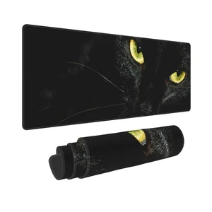 Cool Black Cat Gaming Mouse Pad XL, Large Non Slip Rubber Mousepad, Stitched Edges Mouse Pads, Long Extended Mouse Pad,31.5'' X 11.8'' Cool Black Cat Gaming Mouse Pad XL, Large Non Slip Rubber Mousepad, Stitched Edges Mouse Pads, Long Extended Mouse Pad,31.5'' X 11.8''