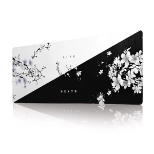 Big Mouse Pad Large Mousepad Gaming Desk Pad Desk Mat Office Decor Accessories (Cherry Blossom in Ink) Big Mouse Pad Large Mousepad Gaming Desk Pad Desk Mat Office Decor Accessories (Cherry Blossom in Ink)