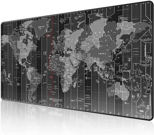 KTRIO Large Gaming Mouse Pad with Stitched Edges, Extended Mousepad with Superior Micro-Weave Cloth, Non-Slip Base, Water Resist Keyboard Pad, Desk Mat for Gamer, Office & Home, 31.5x15.7in, World Map KTRIO Large Gaming Mouse Pad with Stitched Edges, Extended Mousepad with Superior Micro-Weave Cloth, Non-Slip Base, Water Resist Keyboard Pad, Desk Mat for Gamer, Office & Home, 31.5x15.7in, World Map