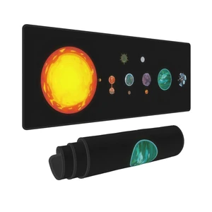 Outer Wilds Large Gaming Mouse Pad, 31.5x11.8 inch Extended Desk Mat with Non-Slip Rubber Base for Home Office Outer Wilds Large Gaming Mouse Pad, 31.5x11.8 inch Extended Desk Mat with Non-Slip Rubber Base for Home Office