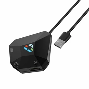 Mouse/keyboard adapter compatible with Nintendo Switch, PS4, Xbox One/360, PS3 Mouse/keyboard adapter compatible with Nintendo Switch, PS4, Xbox One/360, PS3