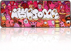 Mouse Pad Extended Large Gaming Mouse Pad Graffiti Anime Mousepad Mouse Mat for Laptop, Computer & PC (A-31.5"x11.8") Mouse Pad Extended Large Gaming Mouse Pad Graffiti Anime Mousepad Mouse Mat for Laptop, Computer & PC (A-31.5"x11.8")