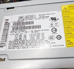 DPS-575AB A 405349-001 412848-001 575W PSU Server Power Supply DPS-575AB A 405349-001 412848-001 575W PSU Server Power Supply
