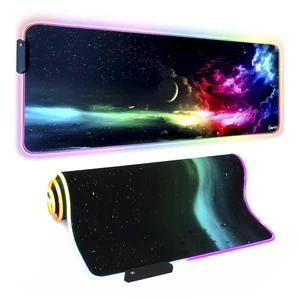 RGB Large Gaming Mouse Pad, Extended Soft LED Mouse Pad, Non-Slip Rubber Base, Water Resist Keyboard Pad, Computer Mousepad 31.5×11.8 inches RGB Large Gaming Mouse Pad, Extended Soft LED Mouse Pad, Non-Slip Rubber Base, Water Resist Keyboard Pad, Computer Mousepad 31.5×11.8 inches