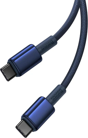 Baseus USB C Cable, 100W PD 5A QC 4.0 Fast Charging USB C to USB C Cable, Zinc Alloy Nylon Braided USB Type C Charger Cable for iPhone 16 15 Pro/Plus/Pro Max, MacBook, iPad Pro/Mini BLUE 6.6FT Baseus USB C Cable, 100W PD 5A QC 4.0 Fast Charging USB C to USB C Cable, Zinc Alloy Nylon Braided USB Type C Charger Cable for iPhone 16 15 Pro/Plus/Pro Max, MacBook, iPad Pro/Mini BLUE 6.6FT