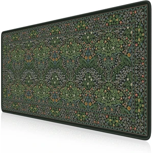 Big Mouse Pad, Desk Pad Mat, Full Desk Large Mousepad, Anti-Slip Smooth Surface XXL Computer Pad with Stitched Edges for Home Office Organizer (Green) Big Mouse Pad, Desk Pad Mat, Full Desk Large Mousepad, Anti-Slip Smooth Surface XXL Computer Pad with Stitched Edges for Home Office Organizer (Green)