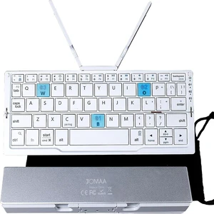 Foldable Bluetooth Mini Keyboard Portable, Universal for Phone / Tablet, Compact Folding Wireless Keyboard Foldable Bluetooth Mini Keyboard Portable, Universal for Phone / Tablet, Compact Folding Wireless Keyboard