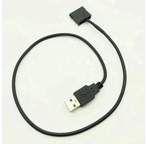 50cm 22AWG USB 5V Male to 15Pin SATA Female Power Cable Adapter, Black SATA Power Supply Cord for 2.5 Inch Laptop SATA HDD & SSD 50cm 22AWG USB 5V Male to 15Pin SATA Female Power Cable Adapter, Black SATA Power Supply Cord for 2.5 Inch Laptop SATA HDD & SSD