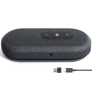 USB Speakerphone, Conference Computer Speaker with Microphone for Virtual Meetings, 360° Voice Pickup, Echo CancellationNoise Reduction, Plug and Play, Compatible with Zoom, Teams, Skype and More USB Speakerphone, Conference Computer Speaker with Microphone for Virtual Meetings, 360° Voice Pickup, Echo CancellationNoise Reduction, Plug and Play, Compatible with Zoom, Teams, Skype and More