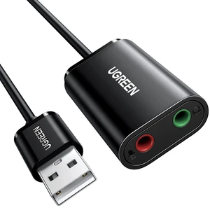 USB Audio Adapter - External USB Sound Card - USB to 3.5mm Aux Converter with Dual TRS 3-Pole Headphone and Microphone Jacks - DAC 16bit/48kHz Plug and Play for Windows Mac Linux PS5 USB Audio Adapter - External USB Sound Card - USB to 3.5mm Aux Converter with Dual TRS 3-Pole Headphone and Microphone Jacks - DAC 16bit/48kHz Plug and Play for Windows Mac Linux PS5