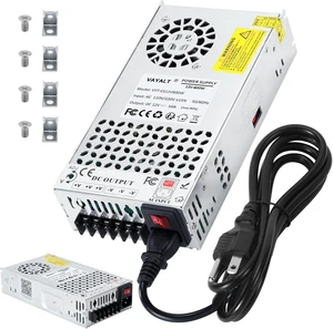 DC 12V 50A 600W Switching Power Supply, 110V/220V AC to DC Converter for CCTV, 3D Printer, LED Strip & Computer Projects DC 12V 50A 600W Switching Power Supply, 110V/220V AC to DC Converter for CCTV, 3D Printer, LED Strip & Computer Projects