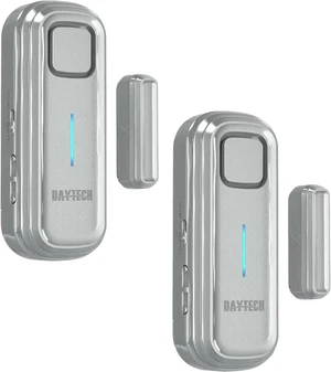 Refrigerator & Freezer Door Alarm Adjustable 1-4 Min Delay & 0-120dB Siren, Door/Window Sensor for Home or Business (2 Pack, Grey) Refrigerator & Freezer Door Alarm Adjustable 1-4 Min Delay & 0-120dB Siren, Door/Window Sensor for Home or Business (2 Pack, Grey)
