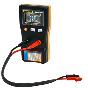 Auto Ranging In-Circuit ESR Meter MESR-100 V2, Capacitor Tester / Low Ohm Meter up to 0.01 to 100R for Capacitance & Resistance Circuit Auto Ranging In-Circuit ESR Meter MESR-100 V2, Capacitor Tester / Low Ohm Meter up to 0.01 to 100R for Capacitance & Resistance Circuit