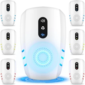 2026 Upgraded Ultrasonic Pest Repeller 6-Pack 3-Mode Plug-In Deterrent for Mouse, Rat, Roach, Ant, Spider & Mosquito in Home, Office, Garage 2026 Upgraded Ultrasonic Pest Repeller 6-Pack 3-Mode Plug-In Deterrent for Mouse, Rat, Roach, Ant, Spider & Mosquito in Home, Office, Garage