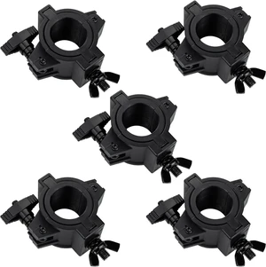 5 Pack 33lb Plastic Stage Light Clamp 1'' O Clamp for 25mm 38mm 50mm Pipe, DJ Light Truss for Studio Theater 5 Pack 33lb Plastic Stage Light Clamp 1'' O Clamp for 25mm 38mm 50mm Pipe, DJ Light Truss for Studio Theater