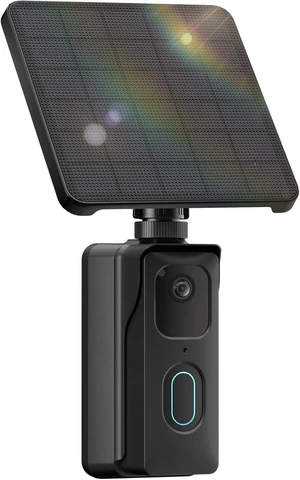 13200mAh Solar Charging Base Station for Blink Doorbell 2nd Gen 4W High-Efficiency Solar Panel, IP67 Waterproof External Power Supply 13200mAh Solar Charging Base Station for Blink Doorbell 2nd Gen 4W High-Efficiency Solar Panel, IP67 Waterproof External Power Supply