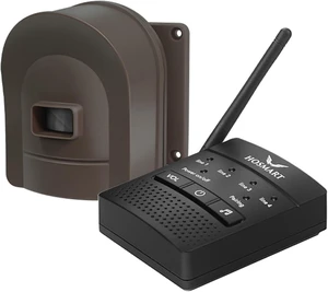 Hosmart Driveway Alarm, 1/2 Mile Wireless Sensor System & Alert, Weatherproof Outdoor Motion Sensor & Detector to Protect Outdoor/Indoor Property Hosmart Driveway Alarm, 1/2 Mile Wireless Sensor System & Alert, Weatherproof Outdoor Motion Sensor & Detector to Protect Outdoor/Indoor Property