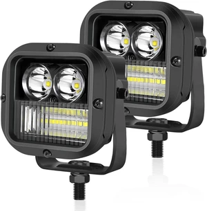 3-Inch Off-Road LED Pod Light Cube CREE Combo Square Driving/Reverse Ditch Lights, Backup Light Bar Pods for Truck, Pickup, ATV, UTV & Marine 3-Inch Off-Road LED Pod Light Cube CREE Combo Square Driving/Reverse Ditch Lights, Backup Light Bar Pods for Truck, Pickup, ATV, UTV & Marine