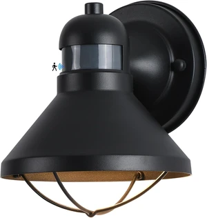 Outdoor LED Porch Wall Light Fixture with Dusk to Dawn Motion Sensor Outdoor LED Porch Wall Light Fixture with Dusk to Dawn Motion Sensor