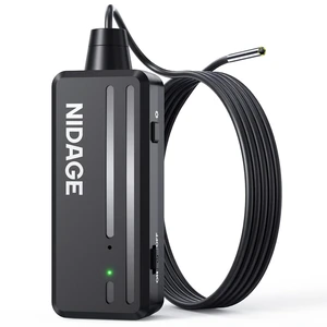 2025 Tiny WiFi Wireless Endoscope Inspection Camera, 3.9mm 1080P HD with Light, IP67 Waterproof Semi-Rigid Snake Cam for iPhone, Android, Tablet, 5FT 2025 Tiny WiFi Wireless Endoscope Inspection Camera, 3.9mm 1080P HD with Light, IP67 Waterproof Semi-Rigid Snake Cam for iPhone, Android, Tablet, 5FT