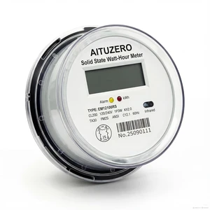 Digital Electric Sub Meter for Landlords, 120/240V CL200 Single Phase, Electricity Usage kWh Power Energy Meter, ANSI Form 2S Plug-in Submeter for RV Power & Rental Units Digital Electric Sub Meter for Landlords, 120/240V CL200 Single Phase, Electricity Usage kWh Power Energy Meter, ANSI Form 2S Plug-in Submeter for RV Power & Rental Units