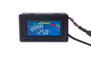 Core G1/4" Temperature Sensor with C/F Display, Female to Female, Deep Black | NTC 10 kOhm Thermistor, -50 to 110 °C Range, 4-Pin Molex Power Core G1/4" Temperature Sensor with C/F Display, Female to Female, Deep Black | NTC 10 kOhm Thermistor, -50 to 110 °C Range, 4-Pin Molex Power