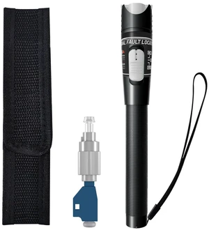Visual Fault Locator VFL 80KM, Fiber Optic Tester Kit with FC/LC/SC/ST Compatibility, Single Mode 9/125m for Telecom Maintenance & Data Centers Visual Fault Locator VFL 80KM, Fiber Optic Tester Kit with FC/LC/SC/ST Compatibility, Single Mode 9/125m for Telecom Maintenance & Data Centers