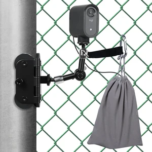Magnetic Fence Mount Live Streaming Kit for Mevo Start, Gopro, iPhone & Pocket Radar - Two 1/4'' Mount Points, Camera Holder for Gamechanger at Baseball, Softball Field Magnetic Fence Mount Live Streaming Kit for Mevo Start, Gopro, iPhone & Pocket Radar - Two 1/4'' Mount Points, Camera Holder for Gamechanger at Baseball, Softball Field