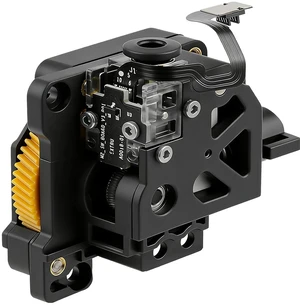 Hardened Steel Dual-Gear Extruder Kit for Bambu Lab P1P/P1S with Filament Sensor & High Torque Motor Hardened Steel Dual-Gear Extruder Kit for Bambu Lab P1P/P1S with Filament Sensor & High Torque Motor