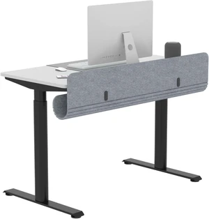 Felt Under Desk Cable Management Tray, 47.2" Cord Organizer with Clamp or Screw Mount, Laptop & Tablet Slot, Desk Cable Organizer for Home & Office Felt Under Desk Cable Management Tray, 47.2" Cord Organizer with Clamp or Screw Mount, Laptop & Tablet Slot, Desk Cable Organizer for Home & Office