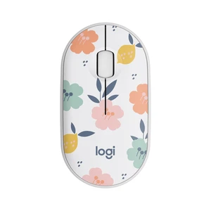 M340 Compact Ambidextrous Silent Wireless Mouse - Floral Bouquet | Silent clicks, with 2.4 GHz USB-A Nano Receiver, 3 non-customizable buttons, 18-months battery, Windows Mac Chrome compatible M340 Compact Ambidextrous Silent Wireless Mouse - Floral Bouquet | Silent clicks, with 2.4 GHz USB-A Nano Receiver, 3 non-customizable buttons, 18-months battery, Windows Mac Chrome compatible