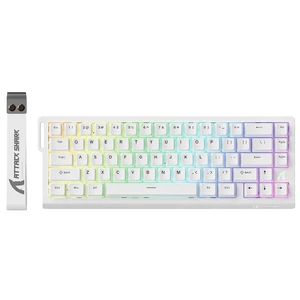 X68 HE RT Mechanical Gaming Keyboard 60% Wired TKL-White | Adjustable Actuation,Hall Effect Magnetic Switch,8KHz Polling Rate,RGB Backlit,Top Mount, Web Driver for PC Mac Esport Gamer X68 HE RT Mechanical Gaming Keyboard 60% Wired TKL-White | Adjustable Actuation,Hall Effect Magnetic Switch,8KHz Polling Rate,RGB Backlit,Top Mount, Web Driver for PC Mac Esport Gamer