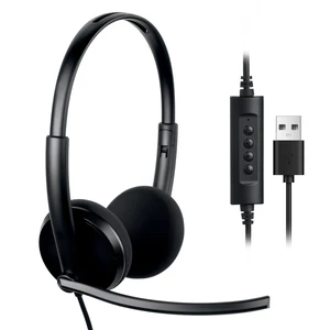 USB Headset with Microphone for PC, Wired Computer Headset for Work | Lightweight, Adjustable Headband, USB-A, Plug-and-Play for PC/Laptop Home Office Online Class USB Headset with Microphone for PC, Wired Computer Headset for Work | Lightweight, Adjustable Headband, USB-A, Plug-and-Play for PC/Laptop Home Office Online Class