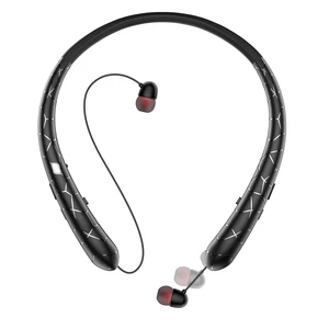 Neckband Bluetooth Headphones, V5.3 Retractable Headphones with IPX5 Sweatproof, 18H Playtime Sport Headset with Noise Cancelling Mic for Gym, Running, Workout, Outdoor Sports Neckband Bluetooth Headphones, V5.3 Retractable Headphones with IPX5 Sweatproof, 18H Playtime Sport Headset with Noise Cancelling Mic for Gym, Running, Workout, Outdoor Sports