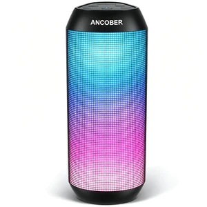 Bluetooth Speaker, 20W HD Stereo, Portable Wireless, IPX4, 30H Playtime | 8 RGB Light Modes, BT 5.3/3.5mm AUX, TWS, Built-in Mic, for Home, Camping, Party, Travel, Beach, Outdoor, Gifts for Everyone Bluetooth Speaker, 20W HD Stereo, Portable Wireless, IPX4, 30H Playtime | 8 RGB Light Modes, BT 5.3/3.5mm AUX, TWS, Built-in Mic, for Home, Camping, Party, Travel, Beach, Outdoor, Gifts for Everyone