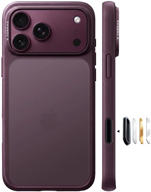 Shockproof for iPhone 18 Pro Case Burgundy Purple, 2026 Upgraded | 4X Mil-Grade Protection, Slim Case for 18 Pro Case Thin, 6.3'', Camera Control Button, DIY Button, Secure Grip Shockproof for iPhone 18 Pro Case Burgundy Purple, 2026 Upgraded | 4X Mil-Grade Protection, Slim Case for 18 Pro Case Thin, 6.3'', Camera Control Button, DIY Button, Secure Grip