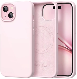 Magnetic for iPhone 15 Case, Silicone Cover, Chalk Pink | Compatible with MagSafe, Soft Touch Feel, Anti-Scratch Microfiber Lining, Slim Shockproof Protective Phone Case 6.1" Magnetic for iPhone 15 Case, Silicone Cover, Chalk Pink | Compatible with MagSafe, Soft Touch Feel, Anti-Scratch Microfiber Lining, Slim Shockproof Protective Phone Case 6.1"