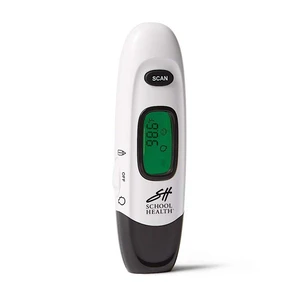 No Touch Infrared Thermometer, for Kids and Adults, Color-Coded Fever Guidance, Fast, Reliable, and Accurate Results, FSA and HSA Eligible No Touch Infrared Thermometer, for Kids and Adults, Color-Coded Fever Guidance, Fast, Reliable, and Accurate Results, FSA and HSA Eligible