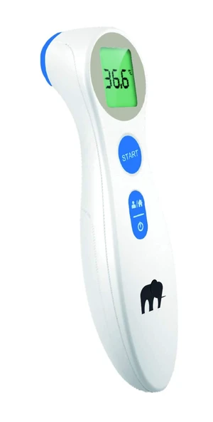 Forehead Thermometer, No Touch Home Use Digital for Adult & Kids, Sleek Infrared Temporal Fever Thermometer Fast and Accurate Reading with Backlight LCD Screen - Fahrenheit & Celsius Forehead Thermometer, No Touch Home Use Digital for Adult & Kids, Sleek Infrared Temporal Fever Thermometer Fast and Accurate Reading with Backlight LCD Screen - Fahrenheit & Celsius