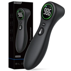 No-Touch Thermometer for Kids and Adults, 1-Second Reading | Forehead & Object Mode, Fever Indicator, Large Clear LED, Silent Mode, Home Medical, Nurse Accessories, Lifetime Support No-Touch Thermometer for Kids and Adults, 1-Second Reading | Forehead & Object Mode, Fever Indicator, Large Clear LED, Silent Mode, Home Medical, Nurse Accessories, Lifetime Support