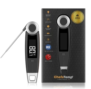 Finaltouch X10 Instant Read Digital Meat Thermometer NSF Certified | IP67 Waterproof Professional for Cooking Grilling BBQ Candy Oil with Rotating Probe and Backlit Display (Charcoal Gray) Finaltouch X10 Instant Read Digital Meat Thermometer NSF Certified | IP67 Waterproof Professional for Cooking Grilling BBQ Candy Oil with Rotating Probe and Backlit Display (Charcoal Gray)