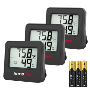 TempAir 3 Pack Hygrometer Indoor Thermometer for Home | Room Thermometer Humidity Meter with Accurate Temperature Humidity Sensor for Greenhouse Baby Room Office TempAir 3 Pack Hygrometer Indoor Thermometer for Home | Room Thermometer Humidity Meter with Accurate Temperature Humidity Sensor for Greenhouse Baby Room Office