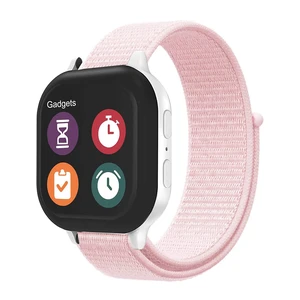 Kids Band Replacement Compatible with Gizmo Watch 3 2 1/ Gabb Watch | Breathable Hook & Loop Nylon Watch Bands with 20mm Quick Release Pins Kids Band Replacement Compatible with Gizmo Watch 3 2 1/ Gabb Watch | Breathable Hook & Loop Nylon Watch Bands with 20mm Quick Release Pins