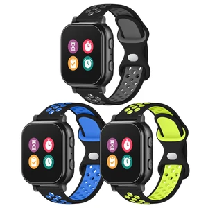 3 Pack Waterproof Silicone Gizmo Watch Band for Kids Compatible with Gizmo Watch 3 2 1/ Gabb Watch 3 2 1/ SyncUP/Cosmo JrTrack Watch, Breathable Soft Sport Bands with Air Holes Design for Boys Girls 3 Pack Waterproof Silicone Gizmo Watch Band for Kids Compatible with Gizmo Watch 3 2 1/ Gabb Watch 3 2 1/ SyncUP/Cosmo JrTrack Watch, Breathable Soft Sport Bands with Air Holes Design for Boys Girls
