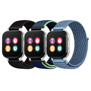 3 Pack Kids Nylon Bands Compatible with Gizmo Watch 3 2 1/Gabb Watch 3e 3 2 1/Sync UP Watch/Cosmo Jr Track Watch, 20mm Hook & Loop Soft Breathable Watch Band Replacement for Boys & Girls 3 Pack Kids Nylon Bands Compatible with Gizmo Watch 3 2 1/Gabb Watch 3e 3 2 1/Sync UP Watch/Cosmo Jr Track Watch, 20mm Hook & Loop Soft Breathable Watch Band Replacement for Boys & Girls